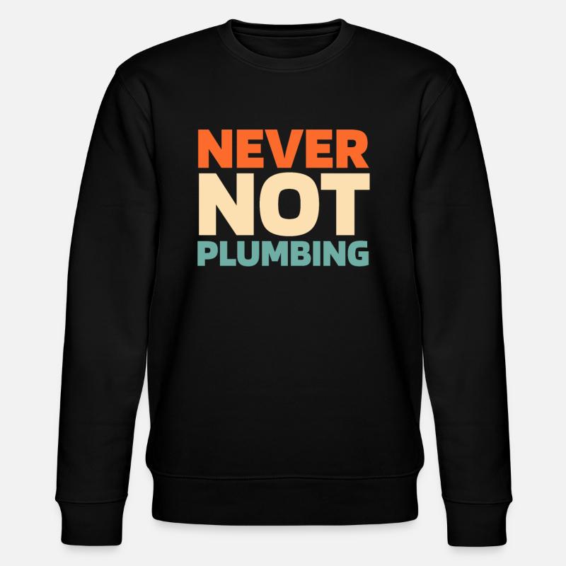 Klempner Installateur - Stanley/Stella Unisex Bio-Sweatshirt CHANGER  - Schwarz