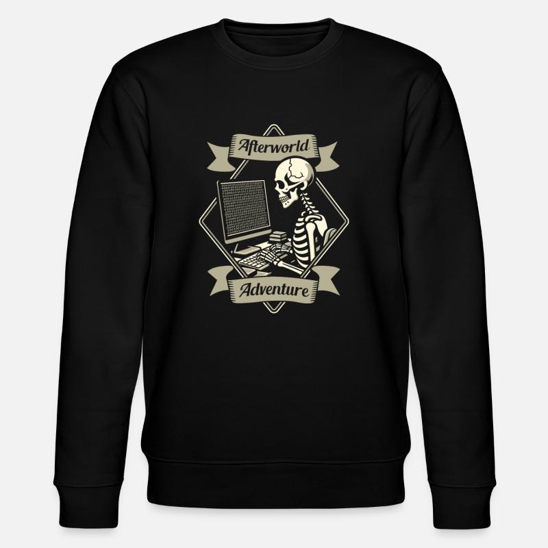 Developer Coder Programmer - Stanley/Stella CHANGER Unisex Organic Sweatshirt - black