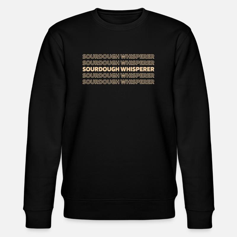 Pain au levain - Sweat bio CHANGER Stanley/Stella Unisexe - noir