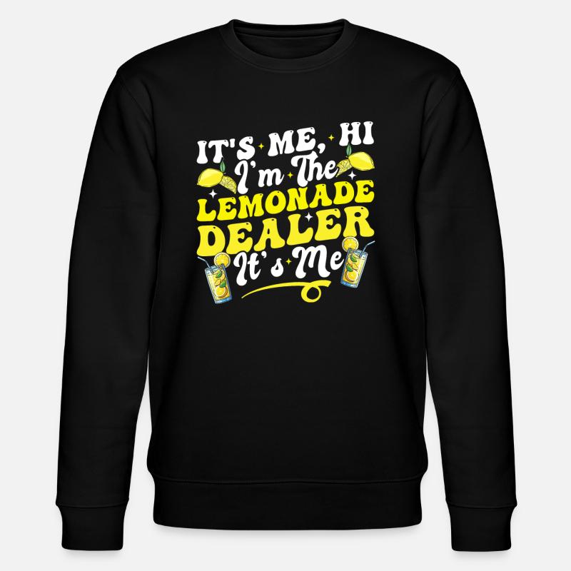 Lemonade - Stanley/Stella CHANGER Unisex Organic Sweatshirt - black