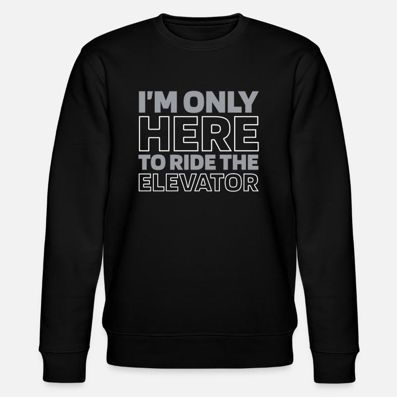 Ascenseur Ascenseur - Sweat bio CHANGER Stanley/Stella Unisexe - noir