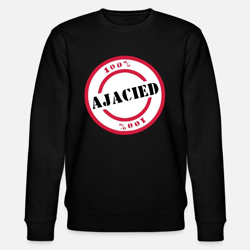 Ajaciet - Stanley/Stella Unisex Bio-Sweatshirt CHANGER  - Schwarz