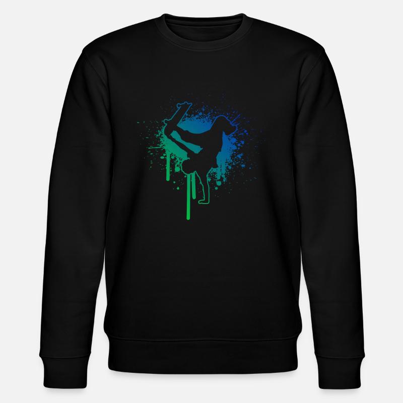 Skateboarder Skater Skating Men Skateboard - Sweat bio CHANGER Stanley/Stella Unisexe - noir