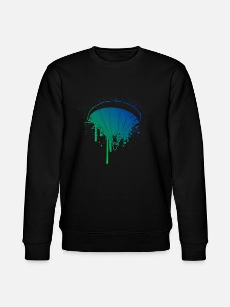 Paragliding Paragliding Paragliding Paragliding - Stanley/Stella CHANGER Unisex Organic Sweatshirt - black