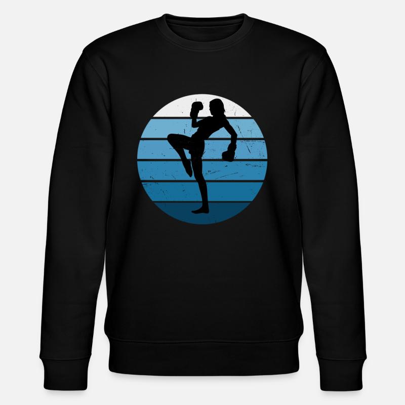Boxe Kickboxing Kickboxing Hommes - Sweat bio CHANGER Stanley/Stella Unisexe - noir