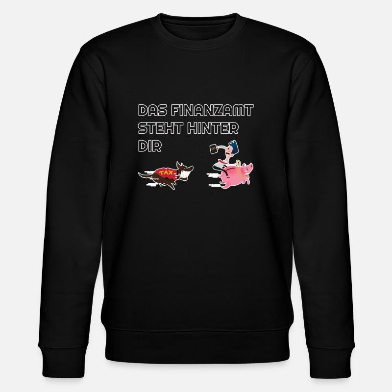 Bureau des impôts Drôle - Sweat bio CHANGER Stanley/Stella Unisexe - noir