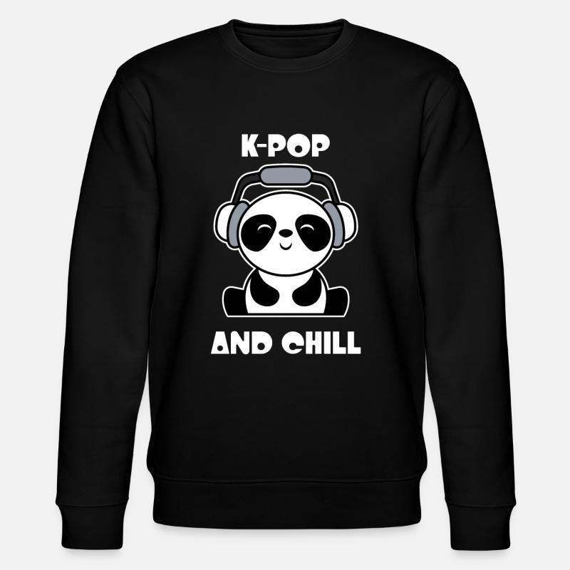 K-Pop - Stanley/Stella Unisex Bio-Sweatshirt CHANGER  - Schwarz