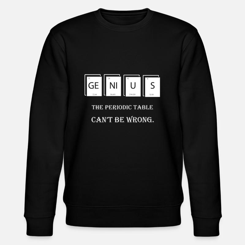 Genie - Stanley/Stella Unisex Bio-Sweatshirt CHANGER  - Schwarz