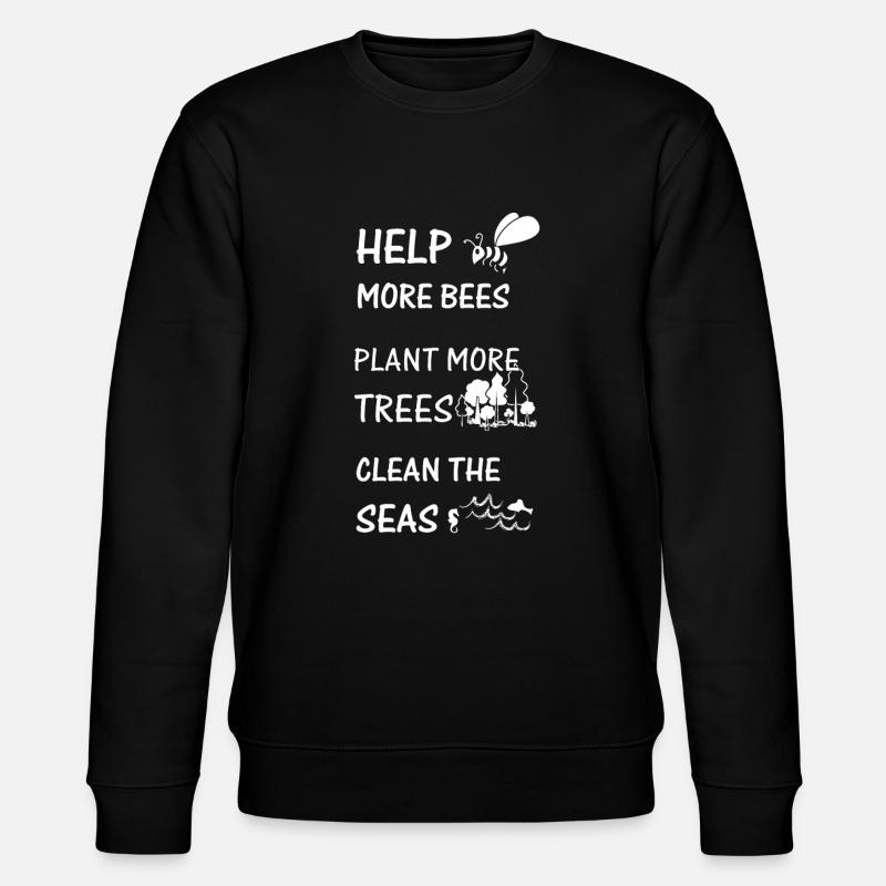 Protection de l’environnement - Sweat bio CHANGER Stanley/Stella Unisexe - noir