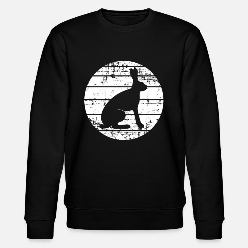 Hase - Stanley/Stella Unisex Bio-Sweatshirt CHANGER  - Schwarz