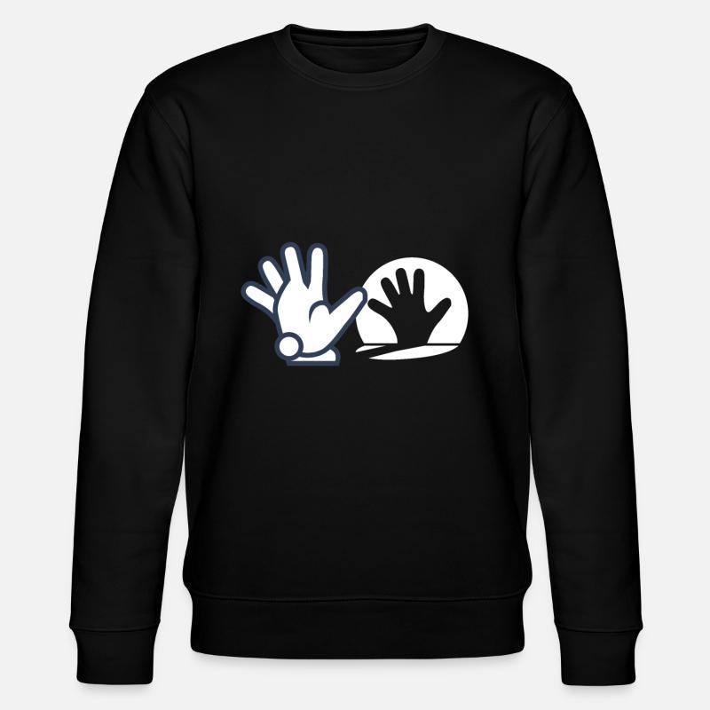 Rabbit Shadow Games - Stanley/Stella CHANGER Unisex Organic Sweatshirt - black