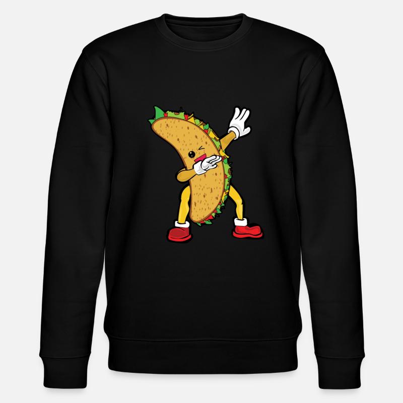 Tamponner DAB Taco - Sweat bio CHANGER Stanley/Stella Unisexe - noir
