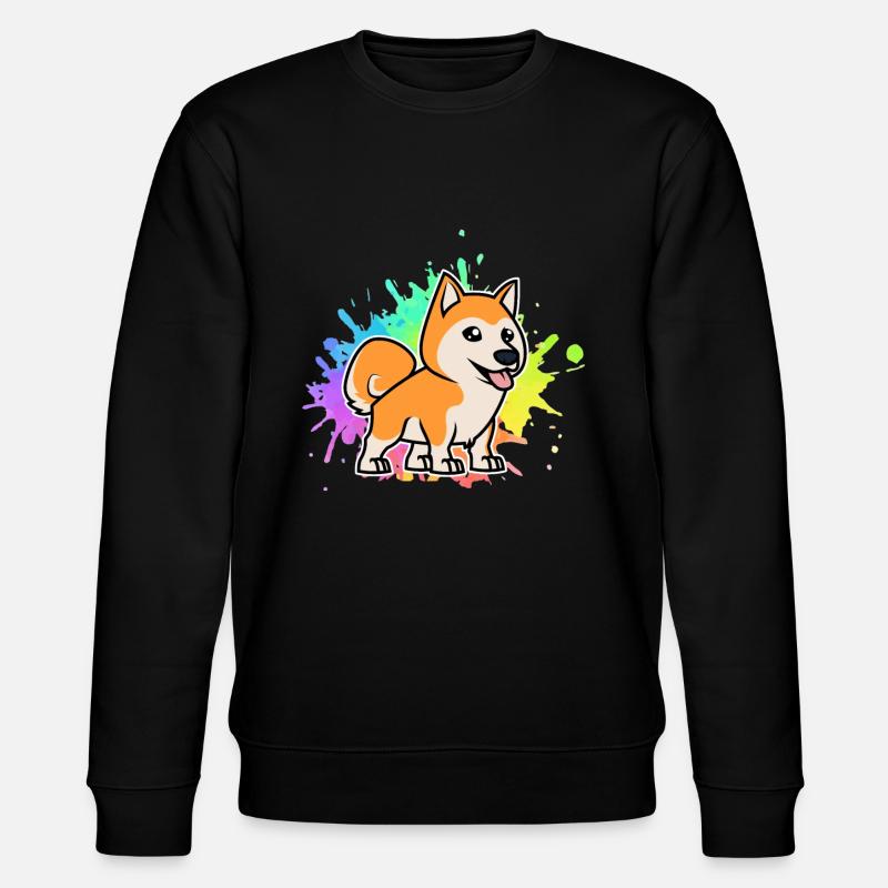 Akita Inu - Stanley/Stella Unisex Bio-Sweatshirt CHANGER - Schwarz