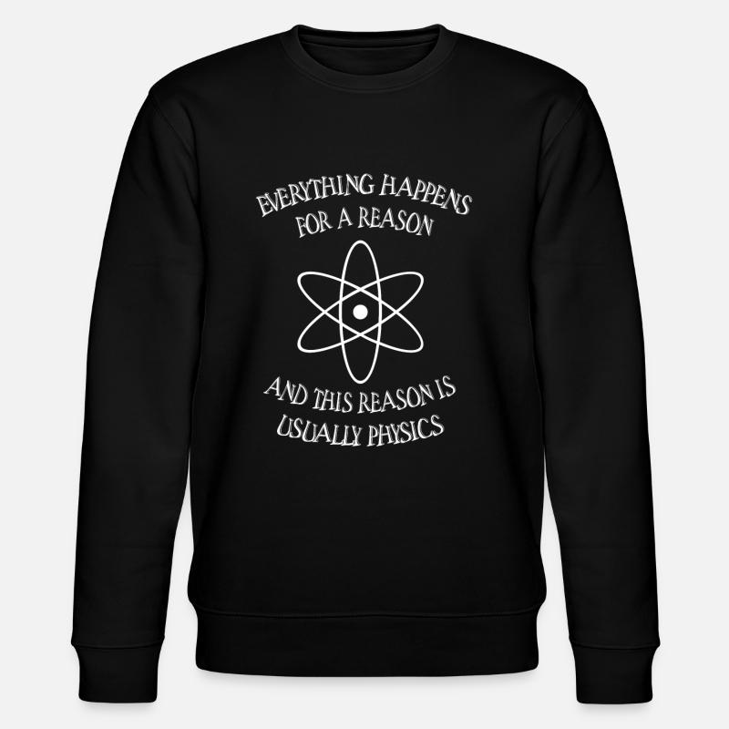 Physics Basic Funny - Stanley/Stella CHANGER Unisex Organic Sweatshirt - black