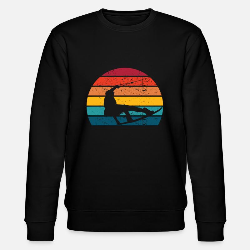 wakeboard - Sweat bio CHANGER Stanley/Stella Unisexe - noir