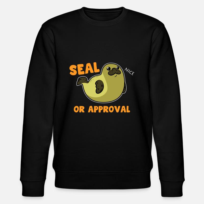 Sceau d'approbation - Sweat bio CHANGER Stanley/Stella Unisexe - noir