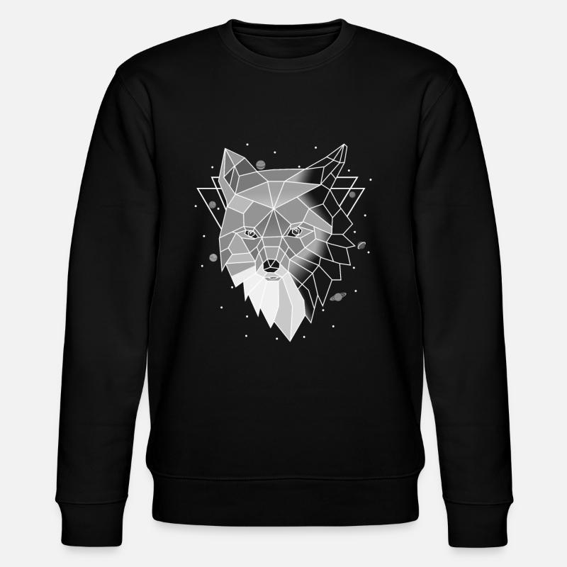 Polygon Wolf - Sweat bio CHANGER Stanley/Stella Unisexe - noir