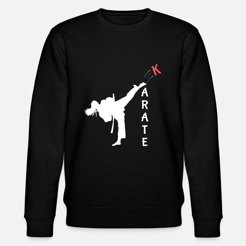 Karate K - Stanley/Stella Unisex Bio-Sweatshirt CHANGER  - Schwarz