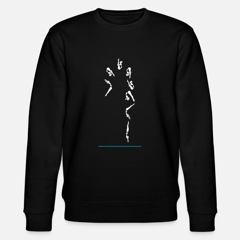 Plongée - Sweat bio CHANGER Stanley/Stella Unisexe - noir
