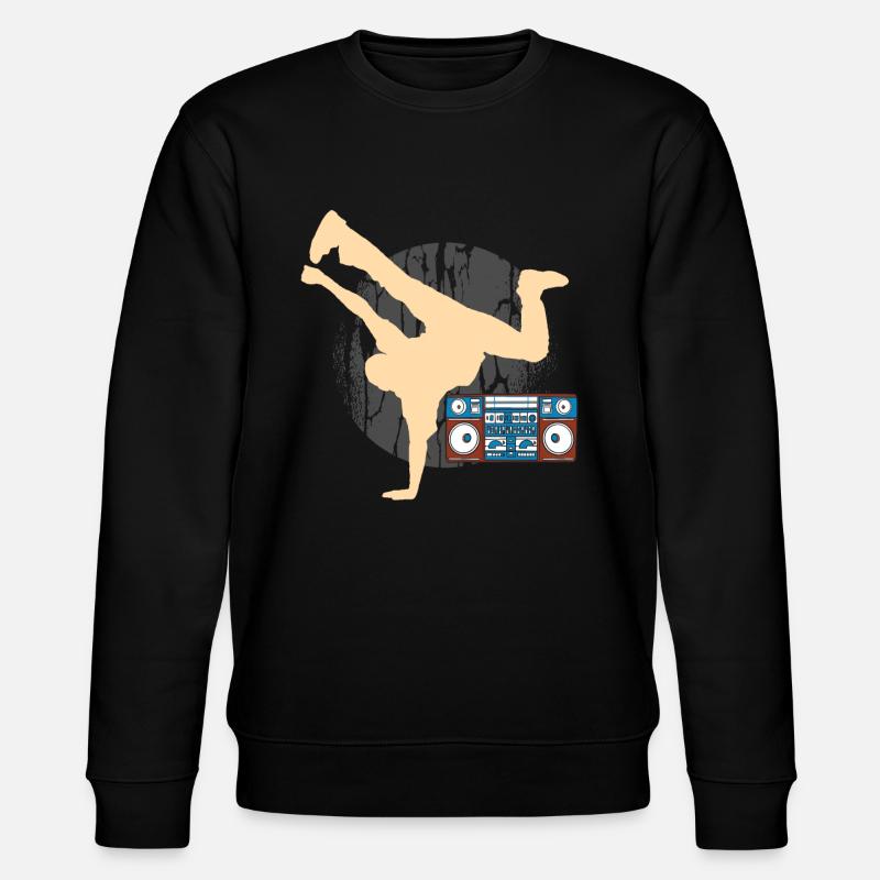 Breakdancer - Sweat bio CHANGER Stanley/Stella Unisexe - noir