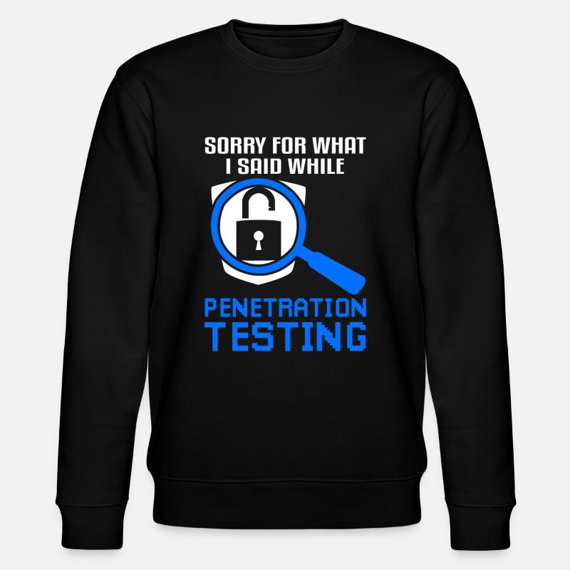 Cybersicherheit Penetration Testing - Stanley/Stella Unisex Bio-Sweatshirt CHANGER  - Schwarz