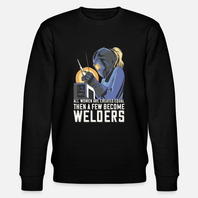Welder Mama pour soudeurs et - Sweat bio CHANGER Stanley/Stella Unisexe - noir
