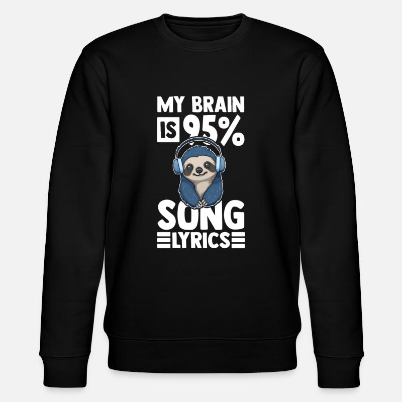 Écoutez Music Sloth Headphone DJ - Sweat bio CHANGER Stanley/Stella Unisexe - noir