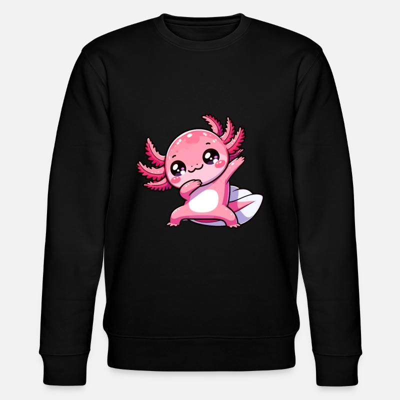 Dabbing Axolotl Dab Salamandre - Sweat bio CHANGER Stanley/Stella Unisexe - noir