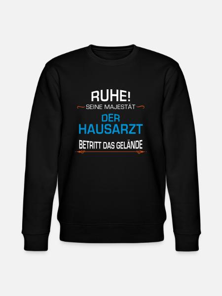 Hausarzt Beruf - Stanley/Stella Unisex Bio-Sweatshirt CHANGER - Schwarz