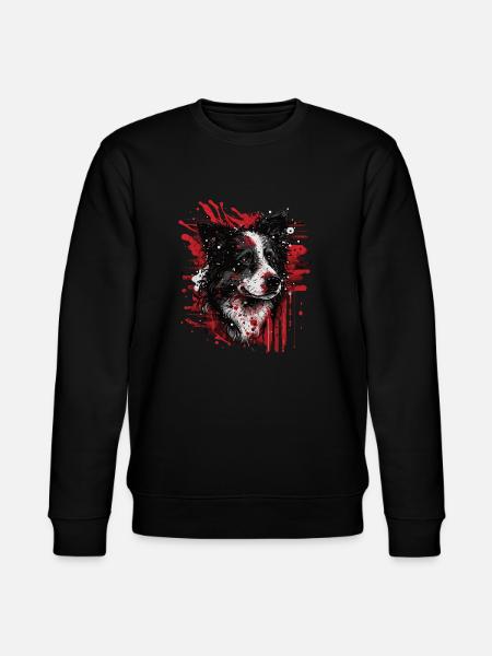 Border Collie - Sweat bio CHANGER Stanley/Stella Unisexe - noir