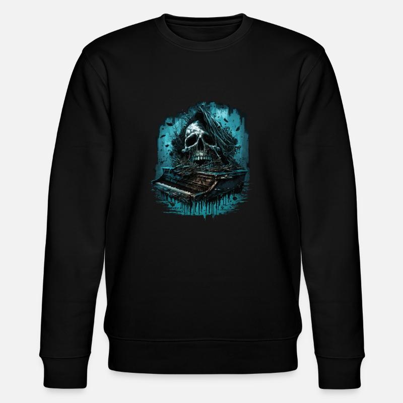 Piano d’horreur - Sweat bio CHANGER Stanley/Stella Unisexe - noir