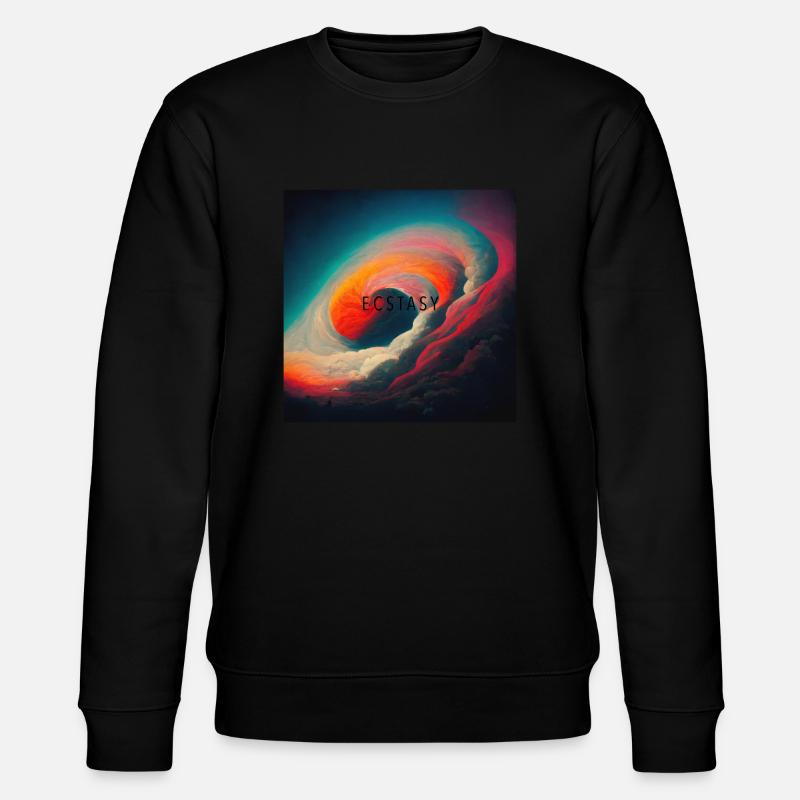Ecstasy Ekstase - Stanley/Stella Unisex Bio-Sweatshirt CHANGER  - Schwarz