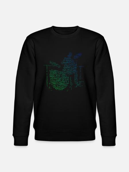 Percussionist Drum Kit Drumming - Stanley/Stella CHANGER Unisex Organic Sweatshirt - black