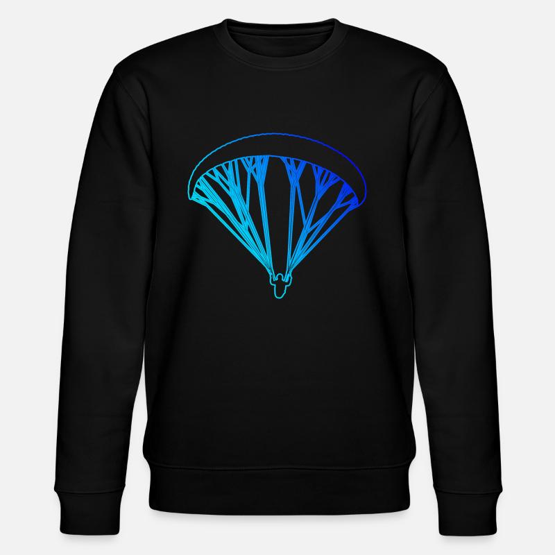 Paragleiten Gleitschirm Parapente Paragleiter - Sweat bio CHANGER Stanley/Stella Unisexe - noir