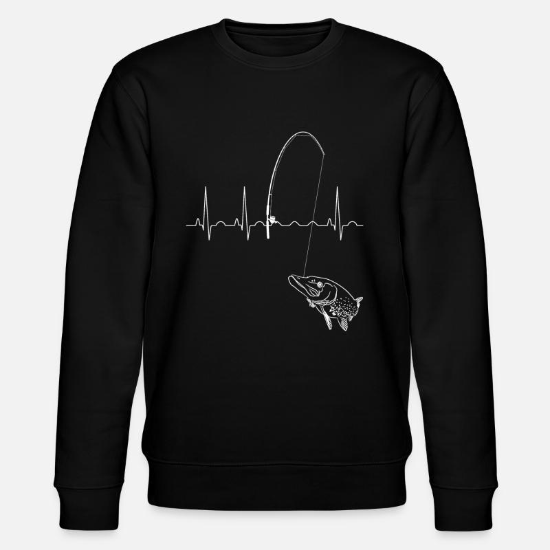 Hecht - Stanley/Stella Unisex Bio-Sweatshirt CHANGER  - Schwarz