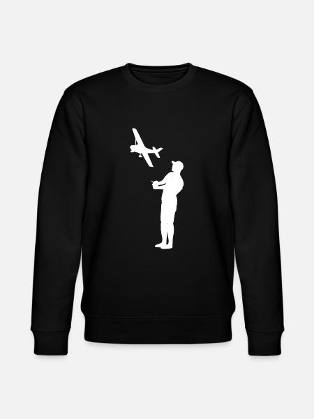 Modèle modèle d’avion cadeau - Sweat bio CHANGER Stanley/Stella Unisexe - noir