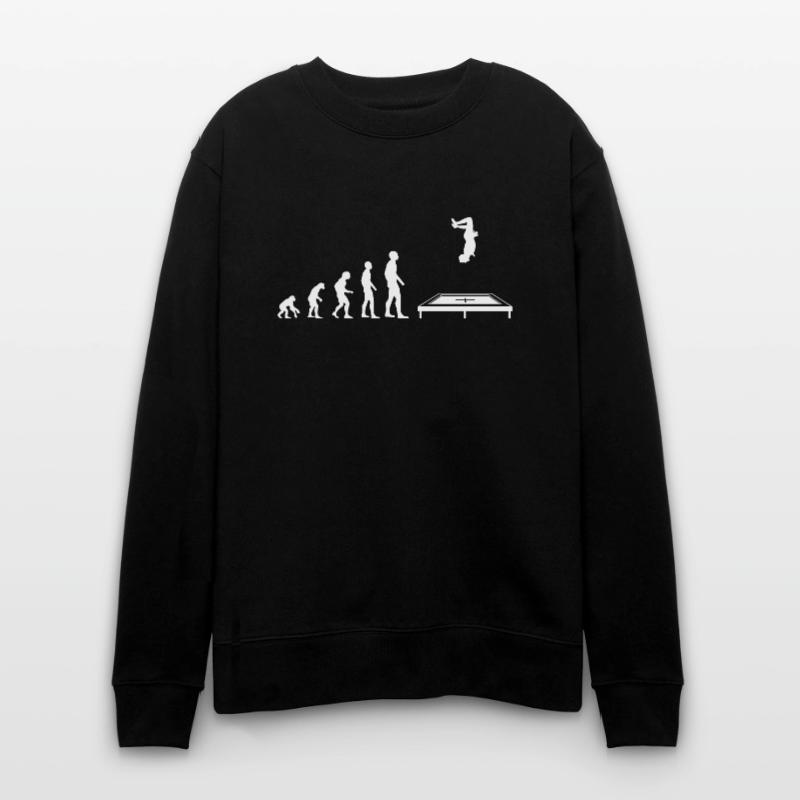 Cadeau d'évolution de saut de trampoline Sweat bio CHANGER Stanley/Stella Unisexe
