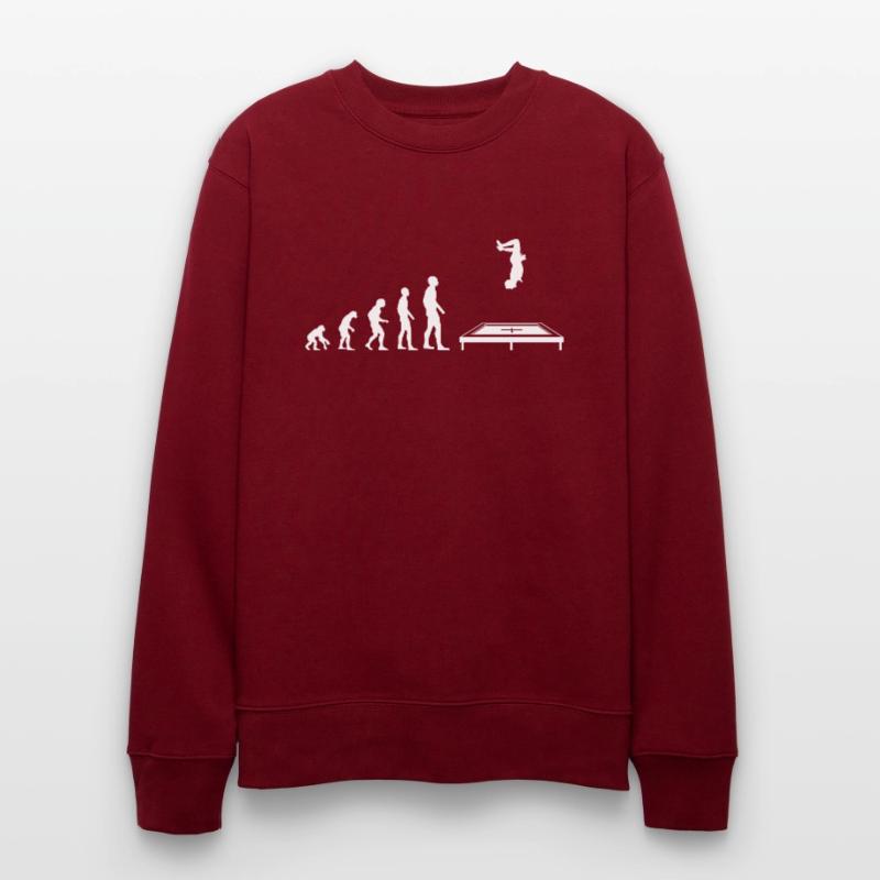 Cadeau d'évolution de saut de trampoline Sweat bio CHANGER Stanley/Stella Unisexe