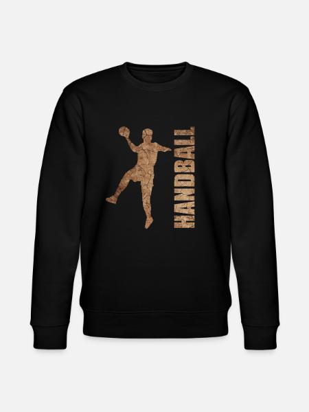 Handballer Handball Athletes Gift Men - Stanley/Stella CHANGER Unisex Organic Sweatshirt - black