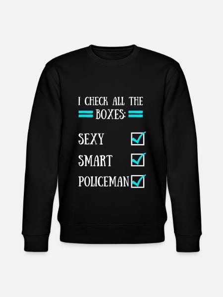 Polizist - Stanley/Stella Unisex Bio-Sweatshirt CHANGER - Schwarz