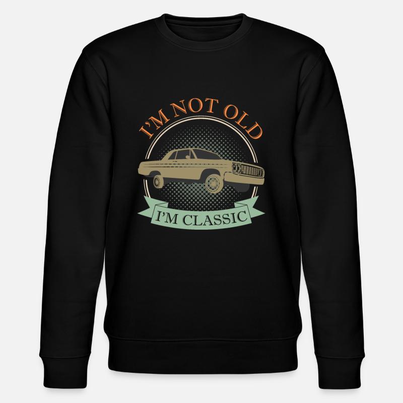 Oldtimer Classic Dicton Cadeau d’anniversaire - Sweat bio CHANGER Stanley/Stella Unisexe - noir