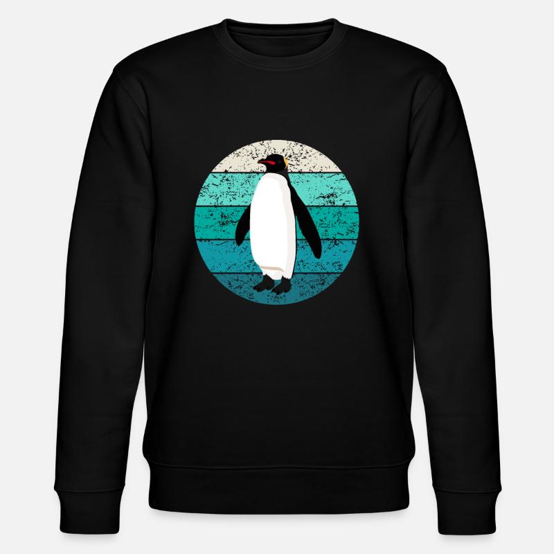 Penguin Seabird Seabird Retro Cadeau - Sweat bio CHANGER Stanley/Stella Unisexe - noir