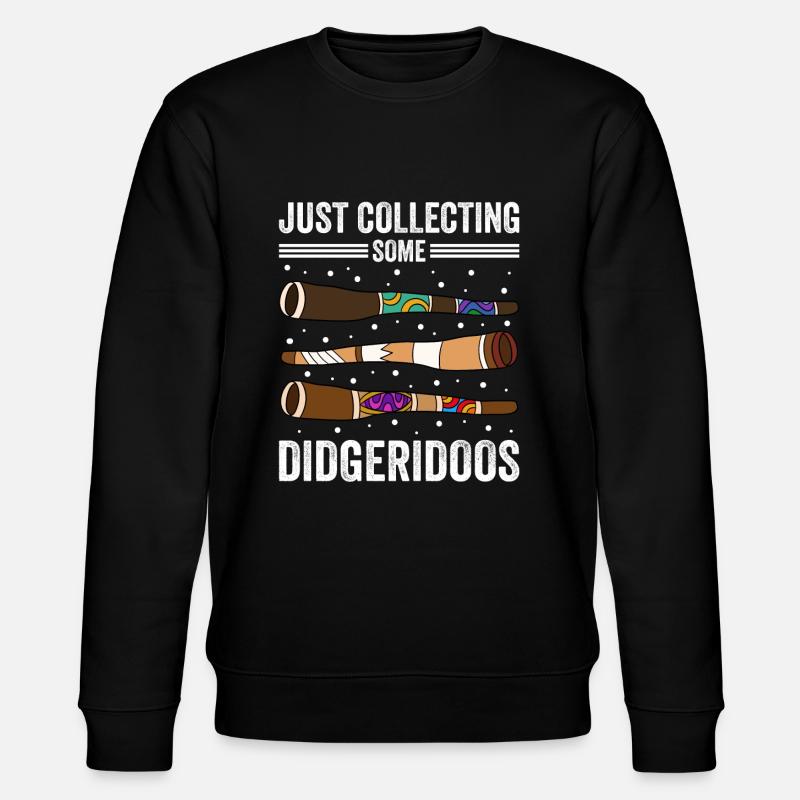 Just Collecting Some Didgeridoos - Stanley/Stella CHANGER Unisex Organic Sweatshirt - black