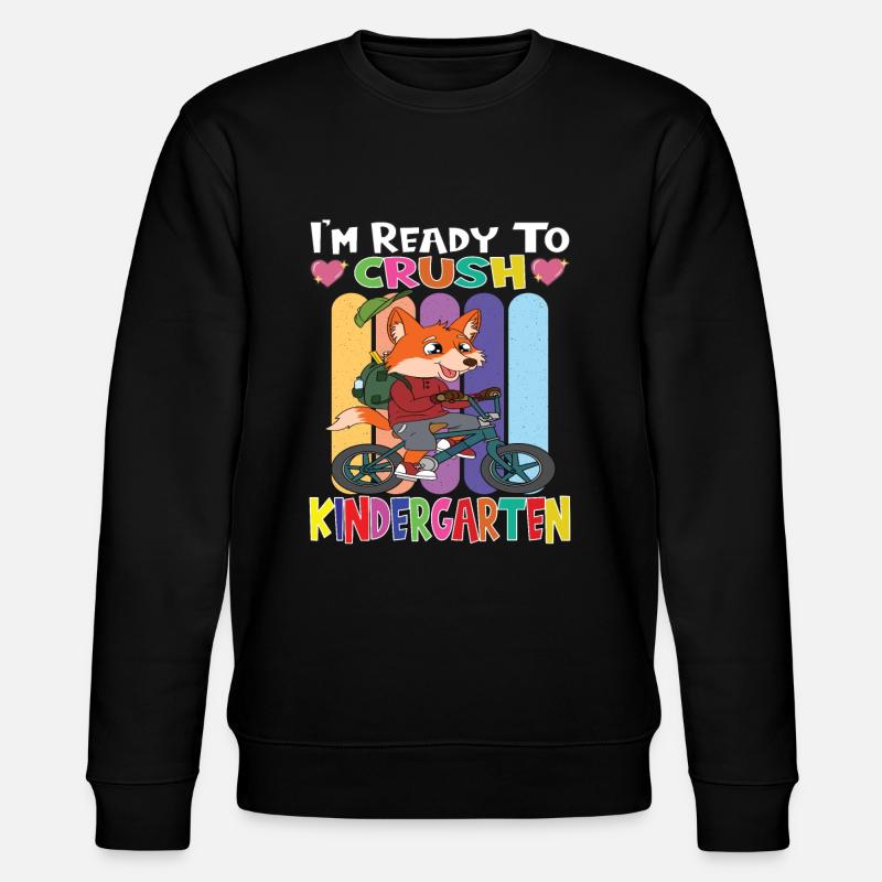 Kindergarten Child Kindergarten Gift - Stanley/Stella CHANGER Unisex Organic Sweatshirt - black