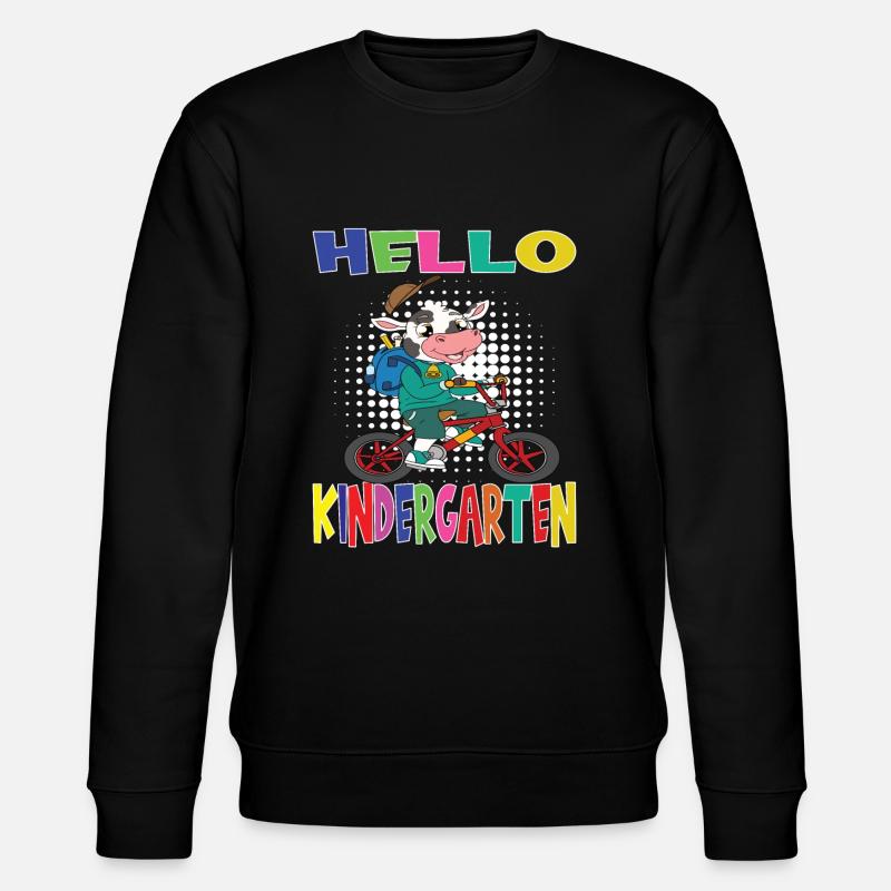 Kindergartenkind Kindergarten Geschenk - Stanley/Stella Unisex Bio-Sweatshirt CHANGER  - Schwarz