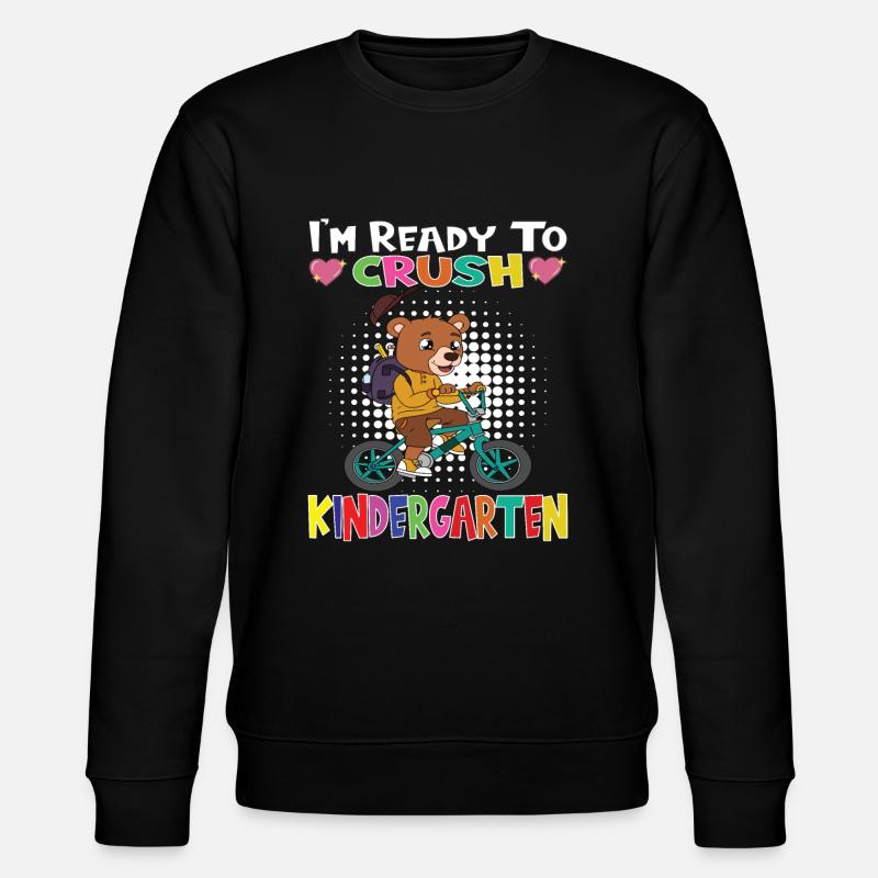 Kindergarten Child Kindergarten Gift - Stanley/Stella CHANGER Unisex Organic Sweatshirt - black