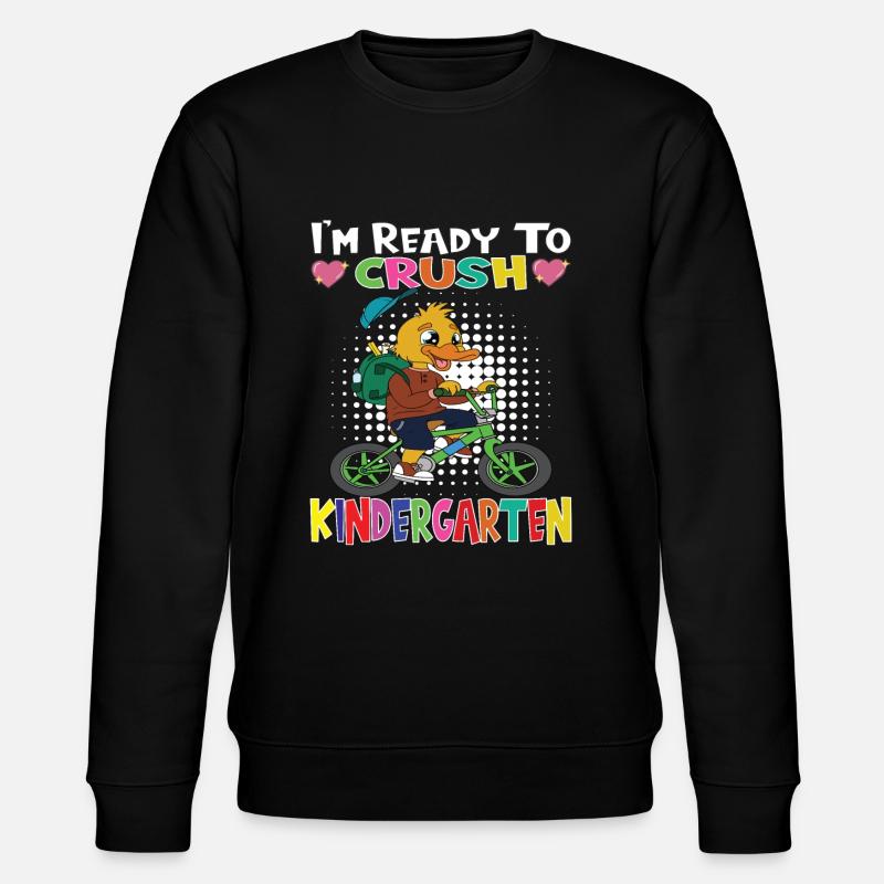 Kindergarten Child Kindergarten Gift - Stanley/Stella CHANGER Unisex Organic Sweatshirt - black
