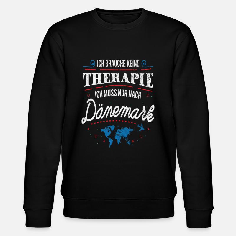 Denmark - Stanley/Stella CHANGER Unisex Organic Sweatshirt - black