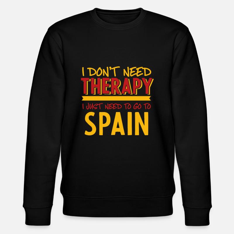 Spain - Stanley/Stella CHANGER Unisex Organic Sweatshirt - black