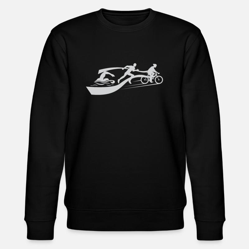 Triathlon - Sweat bio CHANGER Stanley/Stella Unisexe - noir